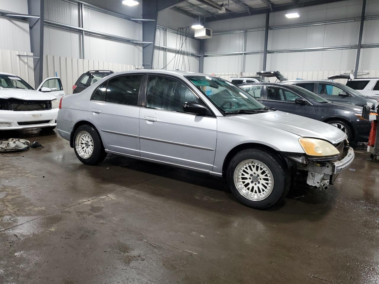 1HGES16542L013619 2002 Honda Civic Lx