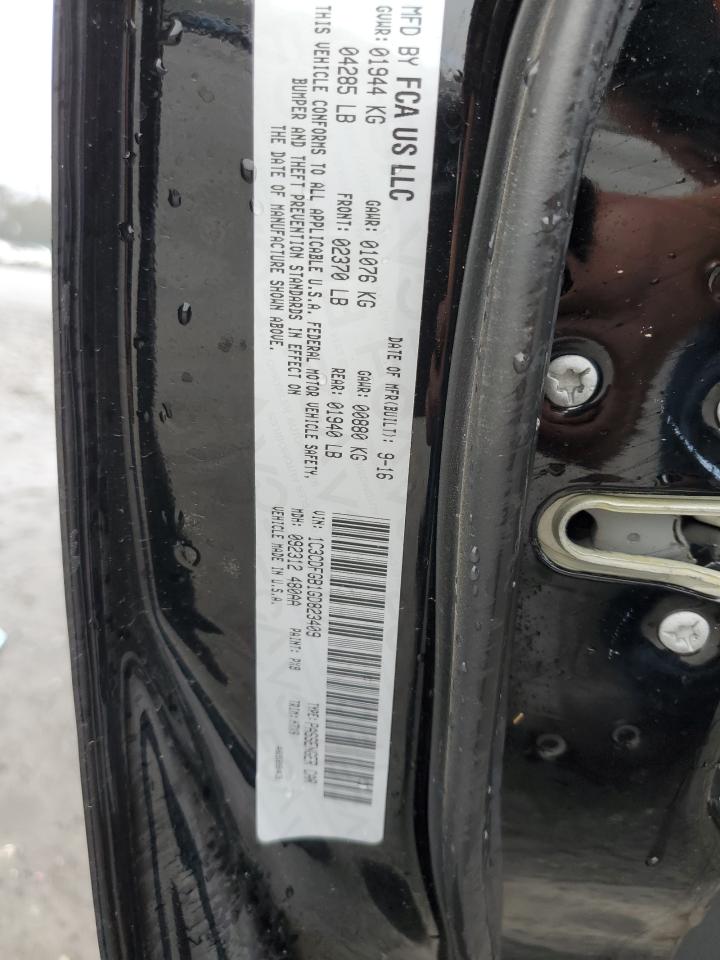 1C3CDFGB1GD823409 2016 Dodge Dart Gt Sport