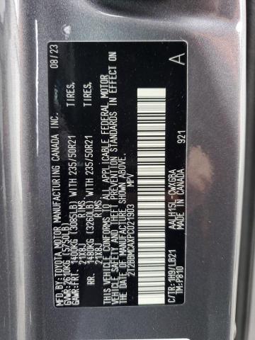 2023 LEXUS RX 350H BA - 2T2BBMCAXPC021903