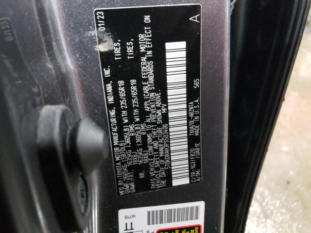 VIN 5TDKDRAH3PS503406 2023 Toyota Highlander, L no.12