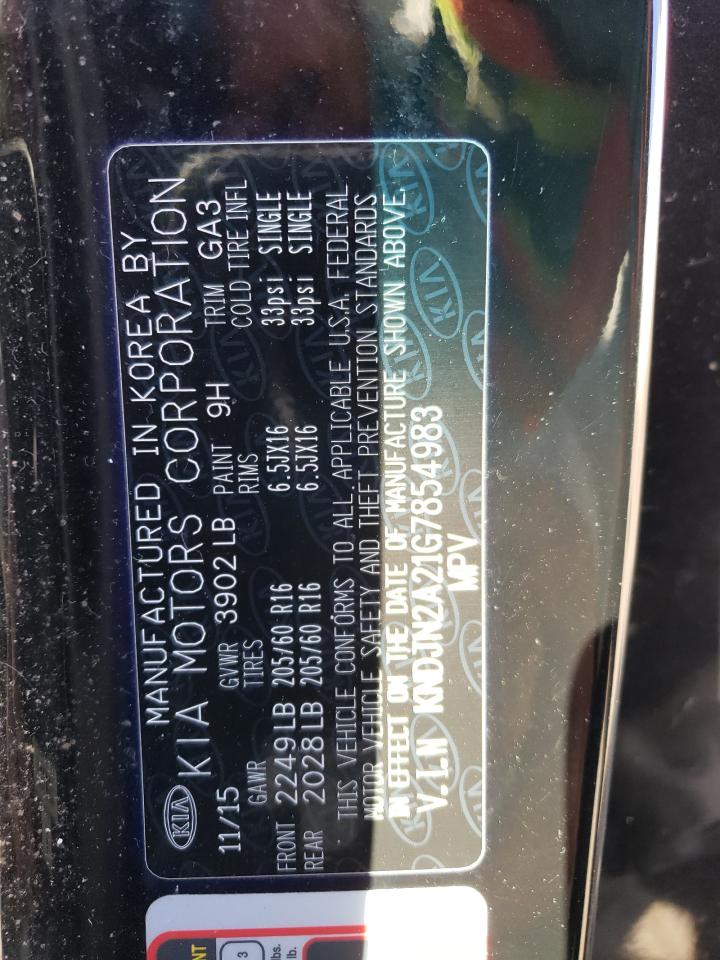 KNDJN2A21G7854983 2016 Kia Soul