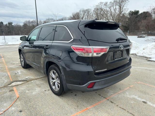 VIN 5TDJKRFH3ES036379 2014 Toyota Highlander, Xle no.3