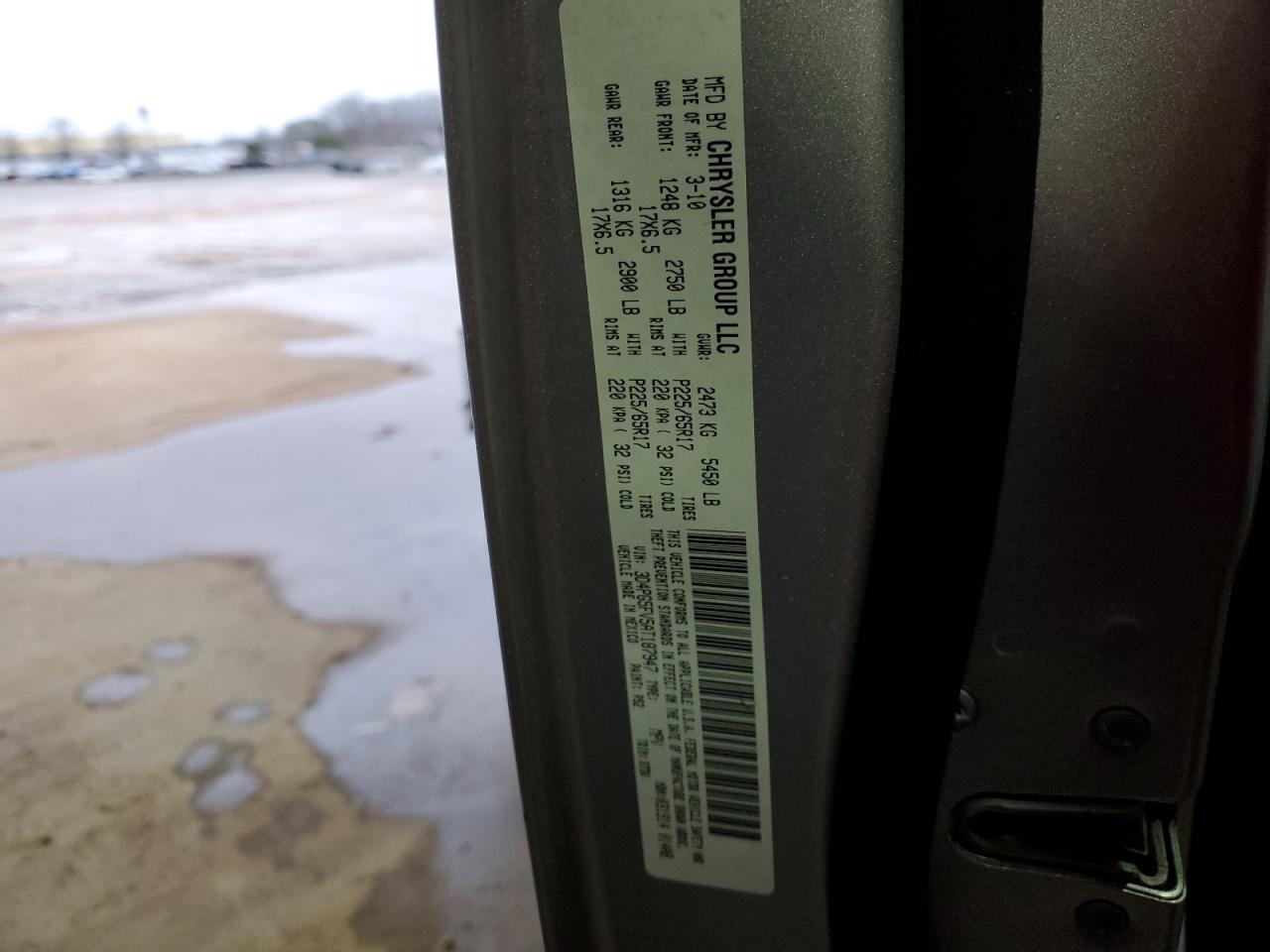 3D4PG5FV5AT187947 2010 Dodge Journey Sxt 3D4PG5FV5AT187947 2010 Dodge Journey Sxt