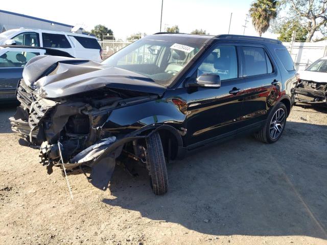 Lot #2468406717 2016 FORD EXPLORER S salvage car