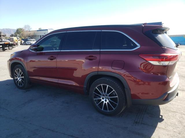 5TDJZRFH0JS555301 | 2018 TOYOTA HIGHLANDER