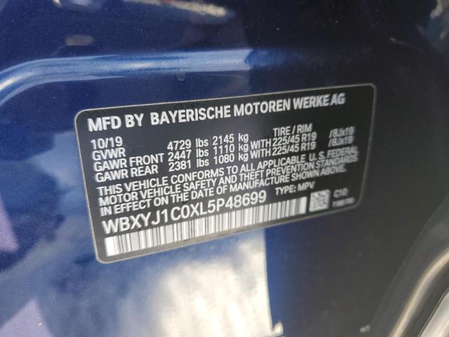 VIN WBXYJ1C0XL5P48699 2020 BMW X2, Xdrive28I no.13