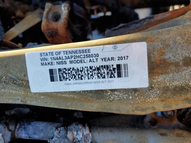 1N4AL3AP2HC258030 NISSAN ALTIMA 2017