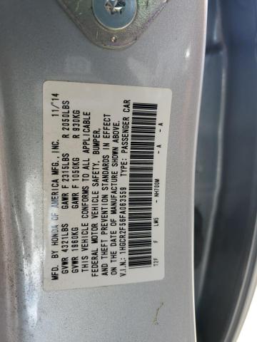 1HGCR2F56FA063559 | 2015 HONDA ACCORD SPO