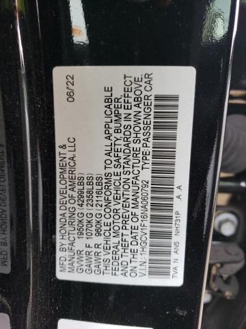 1HGCV1F16NA060792 | 2022 HONDA ACCORD LX