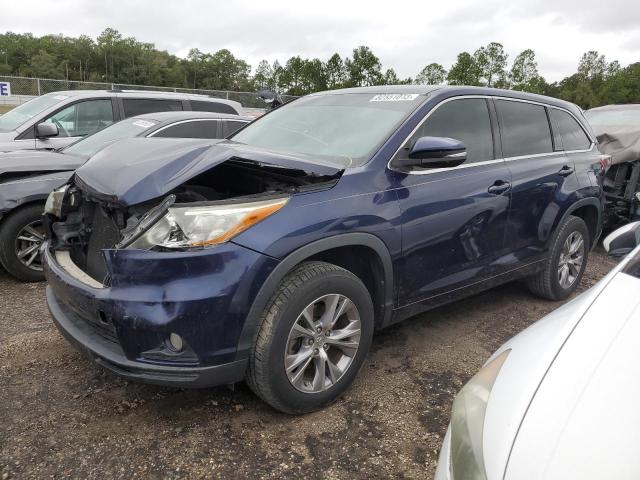 VIN 5TDZKRFH5FS042351 2015 Toyota Highlander, LE no.1