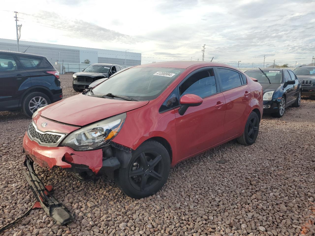 KNADN4A35D6300040 2013 Kia Rio Ex