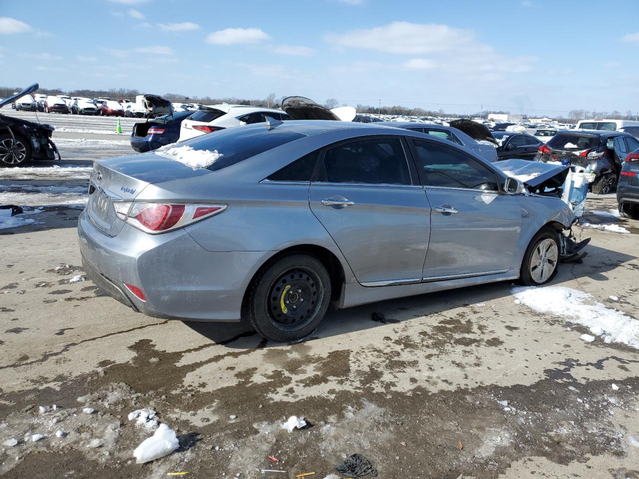 KMHEC4A42FA130415 2015 Hyundai Sonata Hybrid