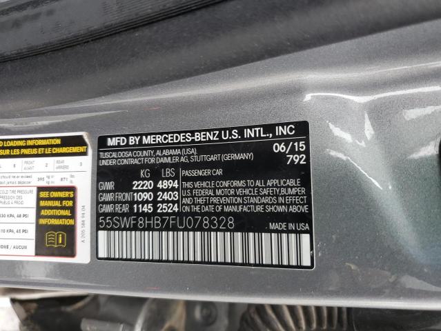 2015 MERCEDES-BENZ C 63 AMG-S - 55SWF8HB7FU078328