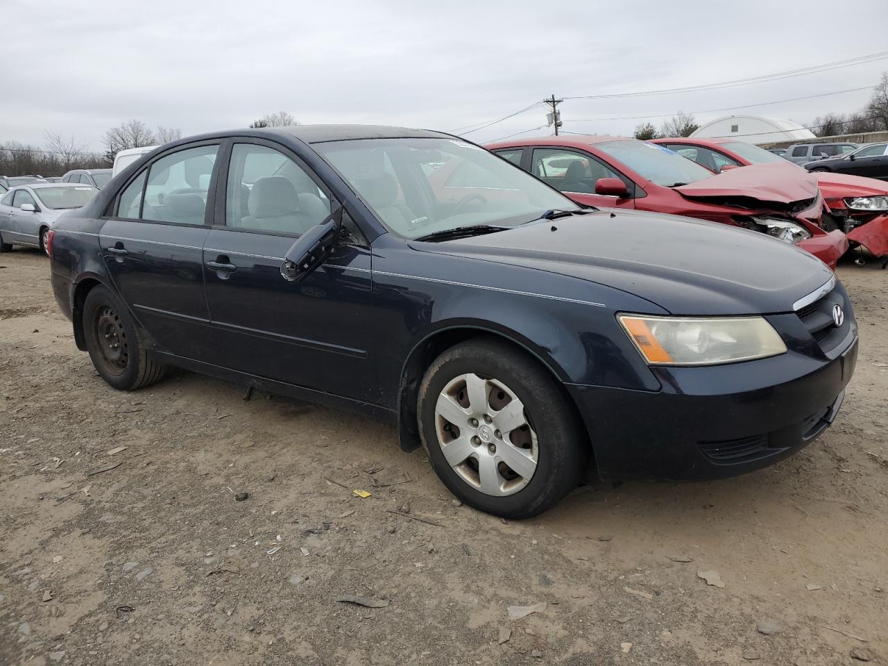 Lot #2381052014 2008 HYUNDAI SONATA GLS