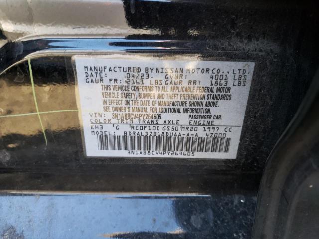 3N1AB8CV4PY264605 | 2023 NISSAN SENTRA SV