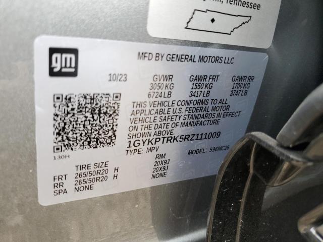 2024 CADILLAC LYRIQ SPOR 1GYKPTRK5RZ111009