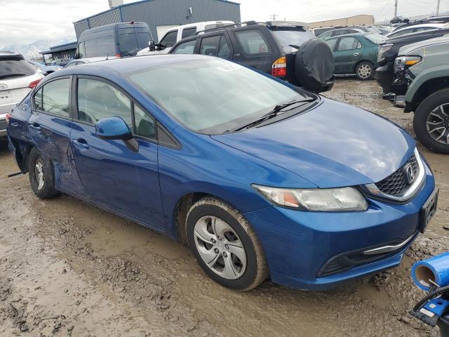 Vin: 19xfb2f53de259694, lot: 39616674, honda civic lx 20134