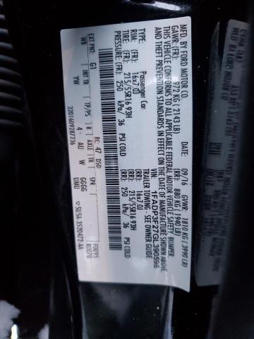 2016 FORD FOCUS SE 1FADP3F27GL390598