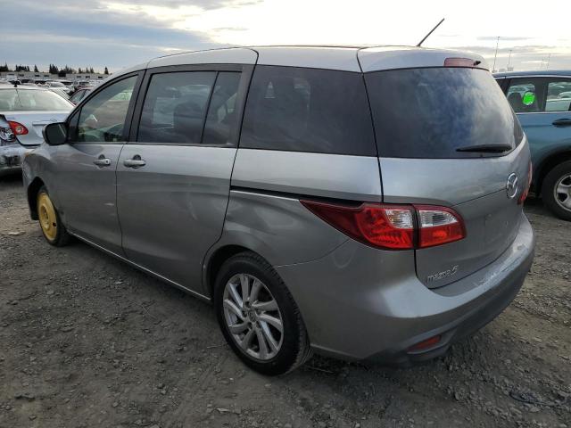 Кросовери MAZDA 5 2012 Сріблястий