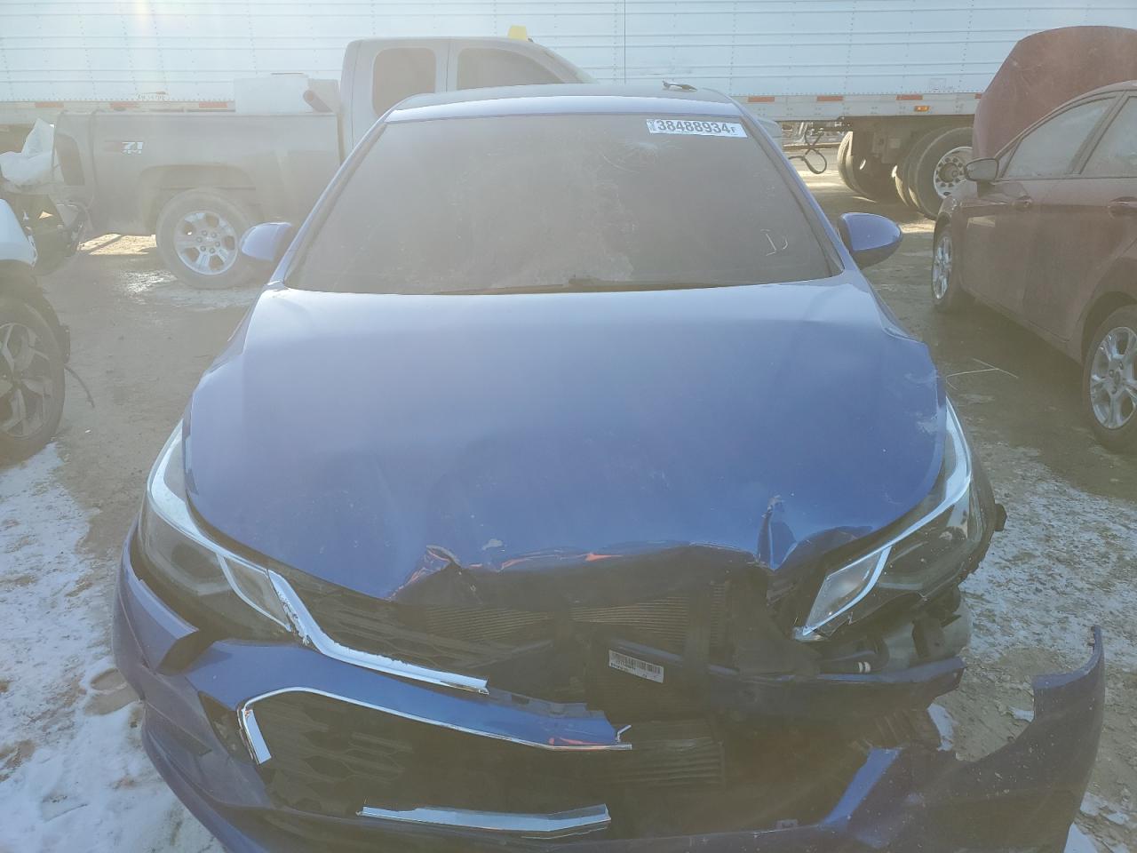 Lot #2833275554 2017 CHEVROLET CRUZE LT