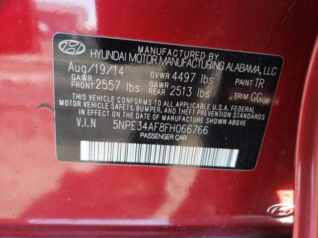 5NPE34AF8FH066766 | 2015 HYUNDAI SONATA SPO