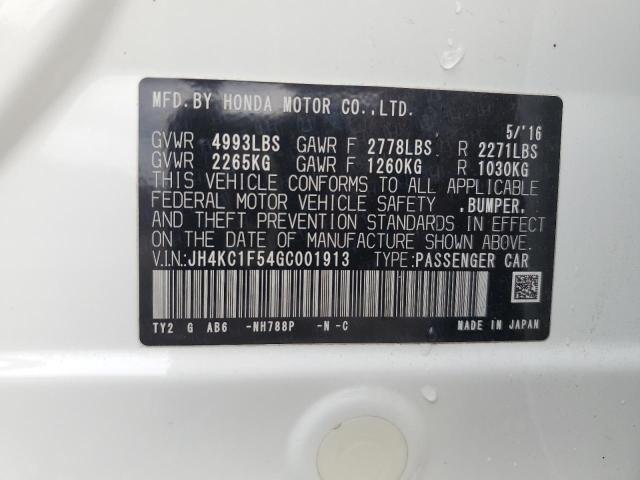 2016 ACURA RLX TECH - JH4KC1F54GC001913