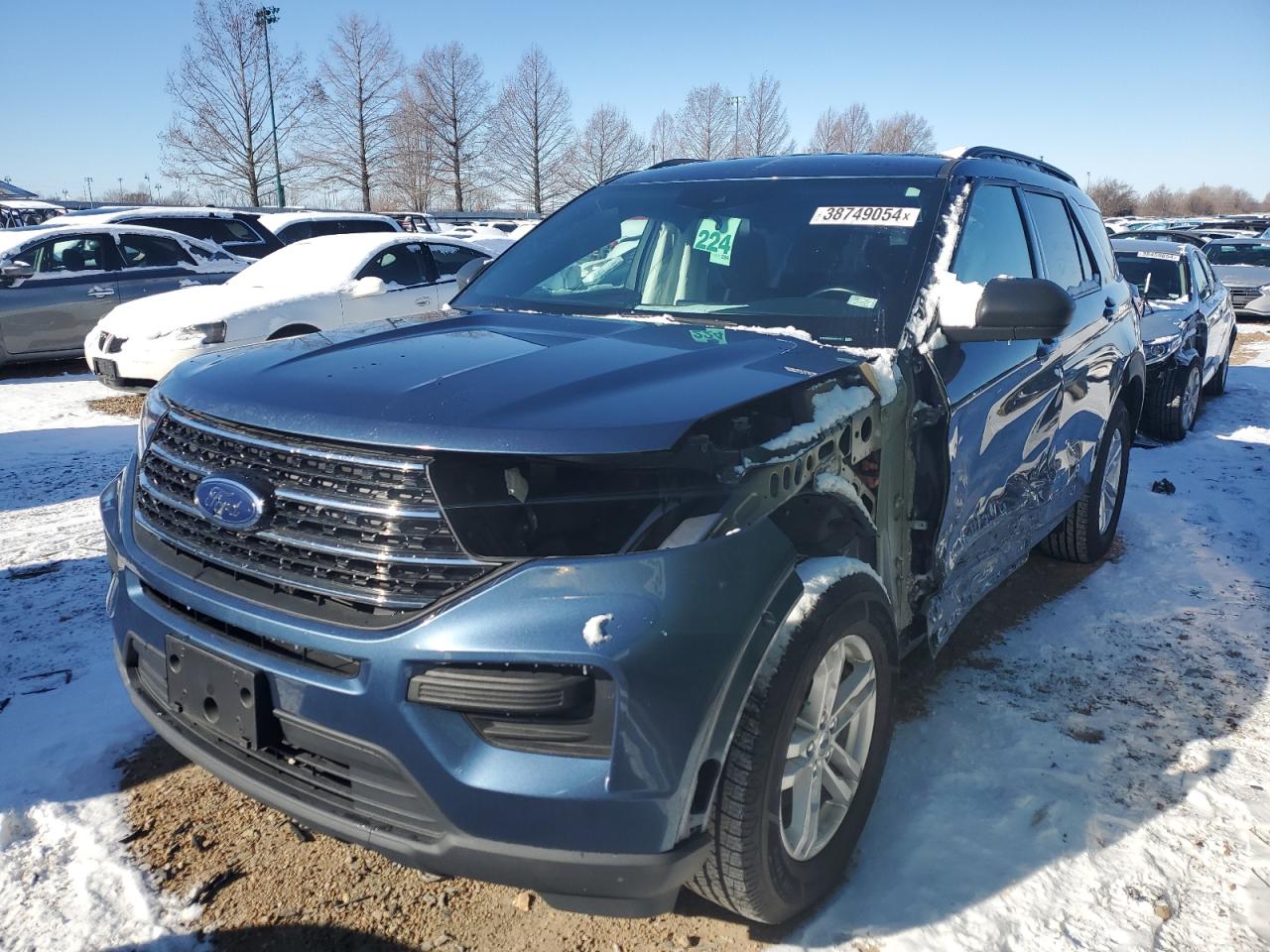 2020 Ford Explorer Xlt vin: 1FMSK8DH0LGB17781