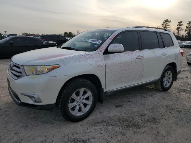 VIN 5TDZK3EH2DS096637 2013 Toyota Highlander, Base no.1