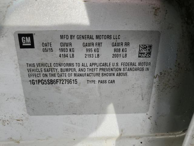 2015 CHEVROLET CRUZE LTZ - 1G1PG5SB6F7279615