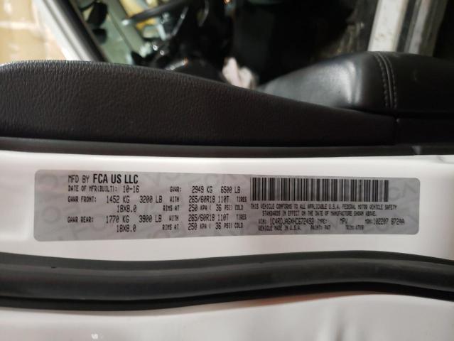 2017 DODGE DURANGO SX - 1C4RDJAGXHC672493