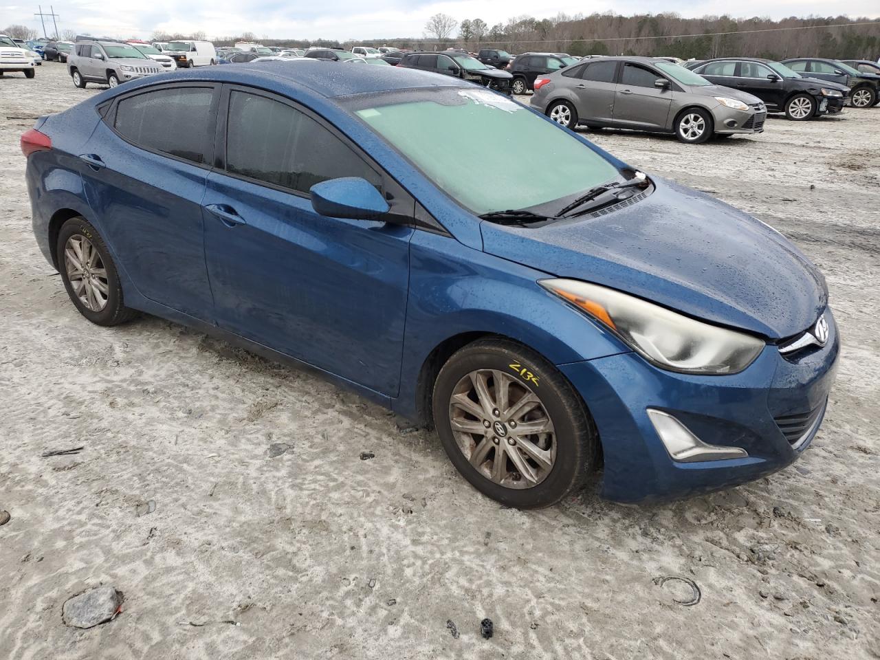 KMHDH4AE5GU599178 2016 Hyundai Elantra Se