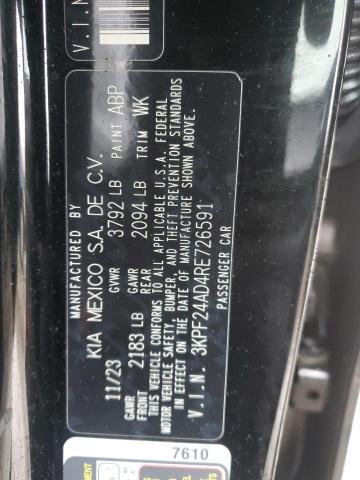 2024 KIA FORTE LX - 3KPF24AD4RE726591