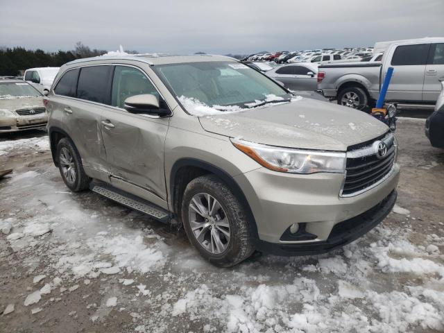 VIN 5TDJKRFH3FS161898 2015 Toyota Highlander, Xle no.4