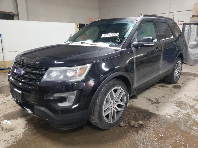 Lot #2388109072 2016 FORD EXPLORER S salvage car