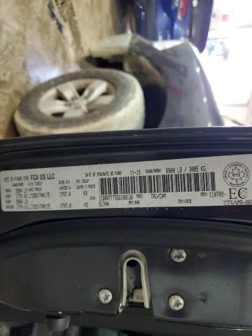 2016 DODGE 1500 SLT 1C6RR7TT5GS168136