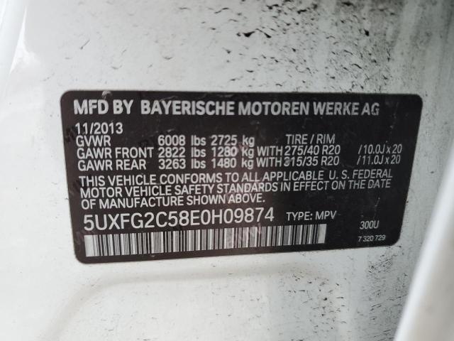 5UXFG2C58E0H09874 | 2014 BMW X6 XDRIVE3