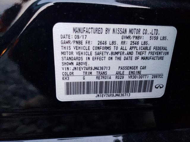2018 INFINITI Q50 LUXE - JN1EV7AR9JM436713