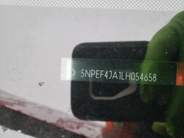 2020 HYUNDAI SONATA SEL 5NPEF4JA1LH054658