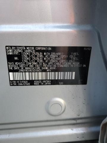 JTMZFREV4E5018431 | 2014 TOYOTA RAV4 LE