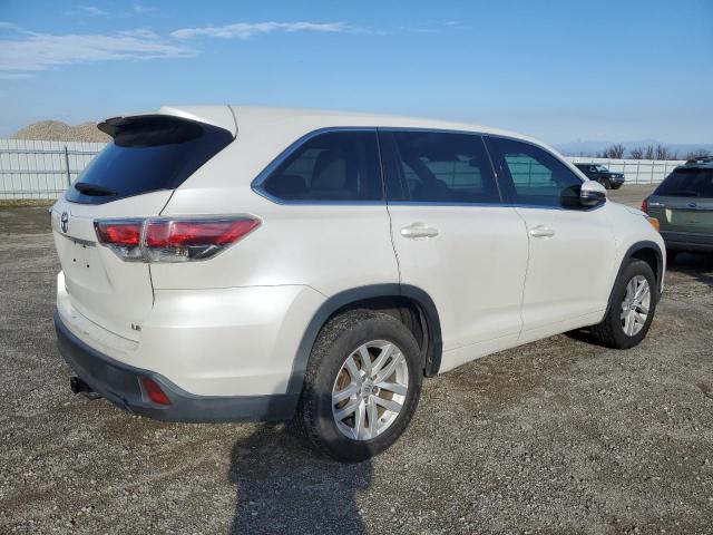 VIN 5TDZARFH6ES008310 2014 Toyota Highlander, LE no.3