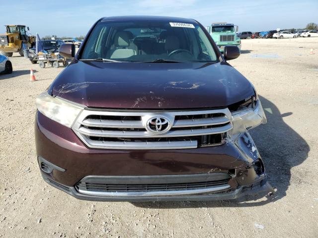 VIN 5TDZA3EH7DS042351 2013 Toyota Highlander, Base no.5