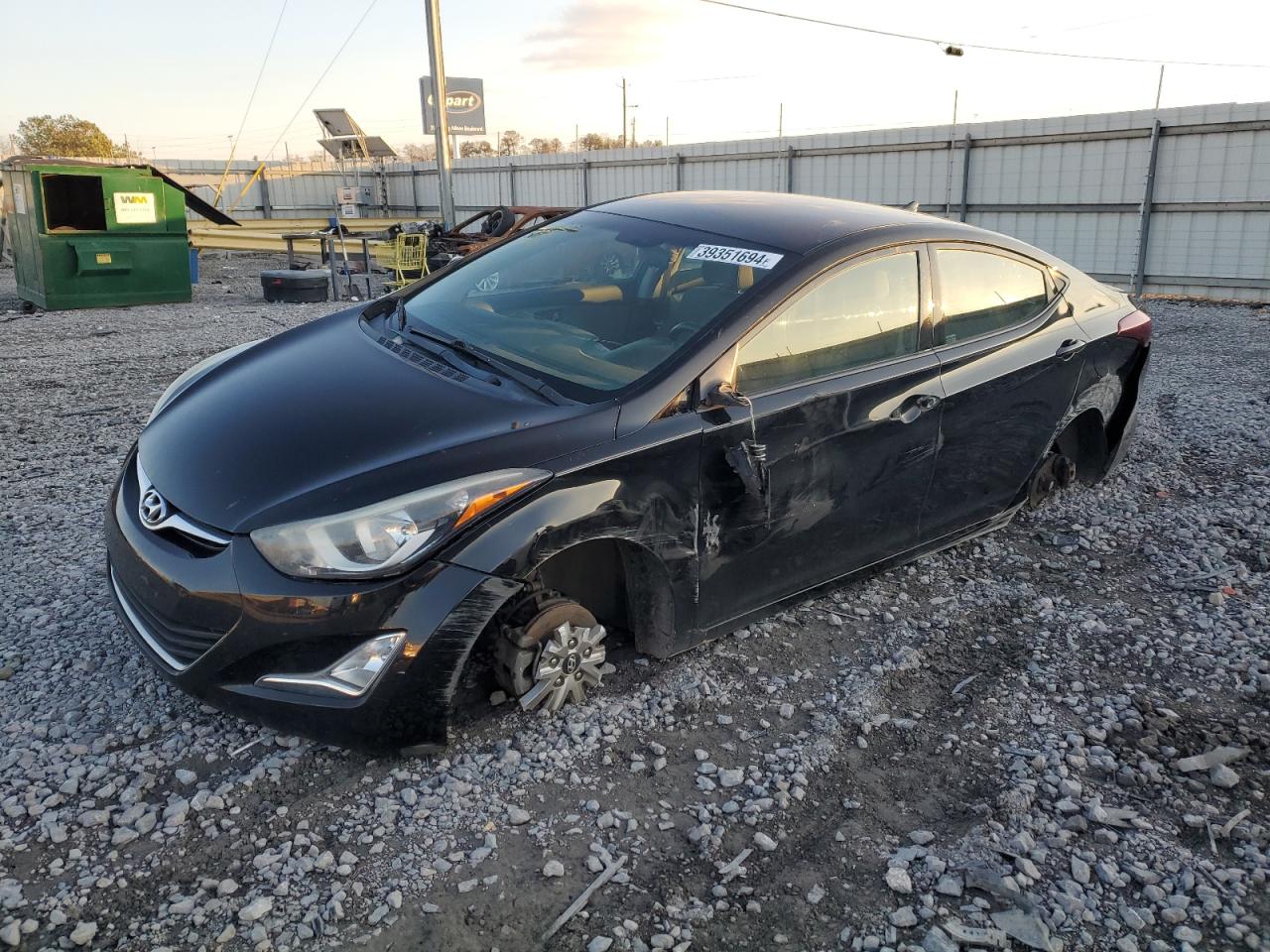 2014 Hyundai Elantra Se vin: KMHDH4AE5EU116544