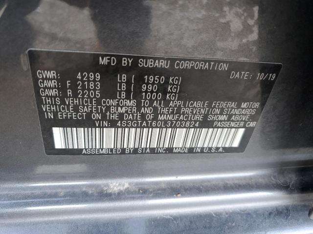 2020 SUBARU IMPREZA LI - 4S3GTAT60L3703824