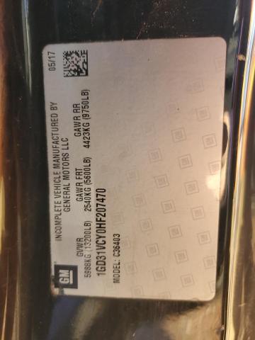 2017 GMC SIERRA C35 1GD31VCY0HF207470