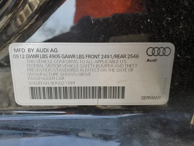 VIN WAUFFAFL9DN021399 2013 Audi A4, Premium Plus no.12