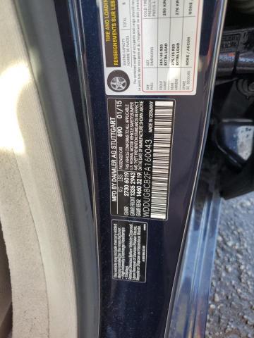 Lot #2322757029 2015 MERCEDES-BENZ S 550 salvage car