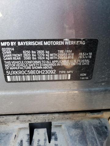 VIN 5UXKR0C58E0H23092 2014 BMW X5, Xdrive35I no.14