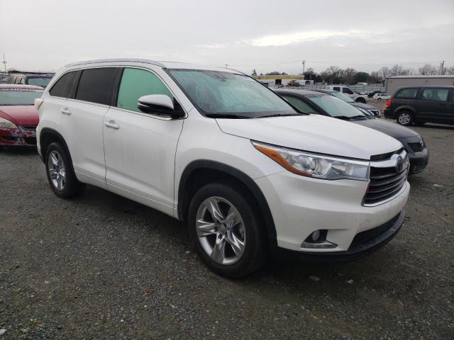 VIN 5TDYKRFH3FS075389 2015 Toyota Highlander, Limited no.4