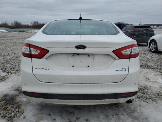 2013 Ford Fusion Se Hybrid VIN: 3FA6P0LU9DR109203 Lot: 40841044