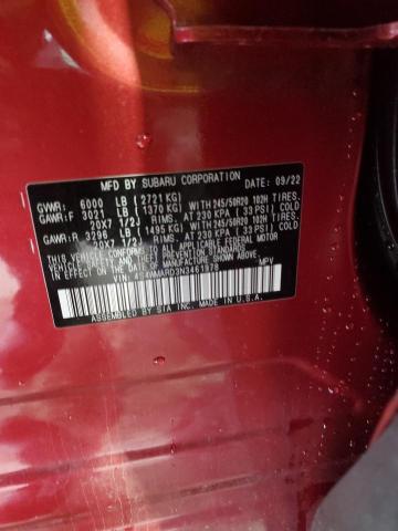 2022 SUBARU ASCENT TOU 4S4WMARD3N3461978